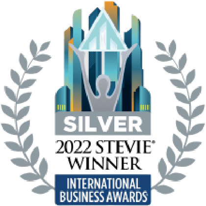 2022 silver stevie winner international business