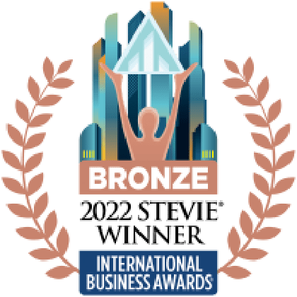 2022 bronze stevie winner for international business