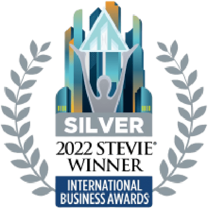 2022 silver stevie winner international business