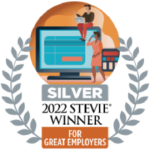 2022 silver stevie winner for great employers