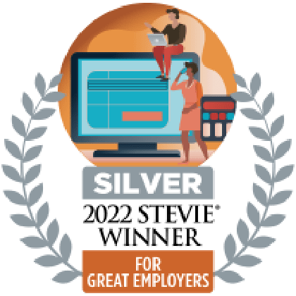 2022 silver stevie winner for great employers