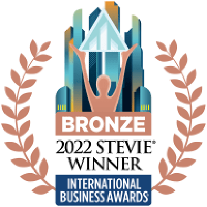 2022 bronze stevie winner for international business